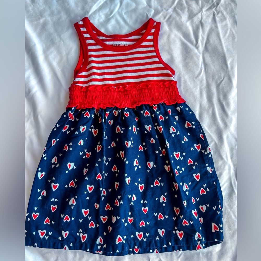 Healthtex Red White and Blue Dress